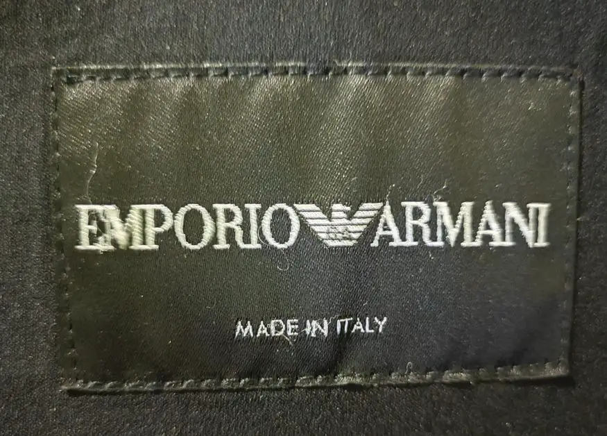 The most recent Emporio Armani line logo. 