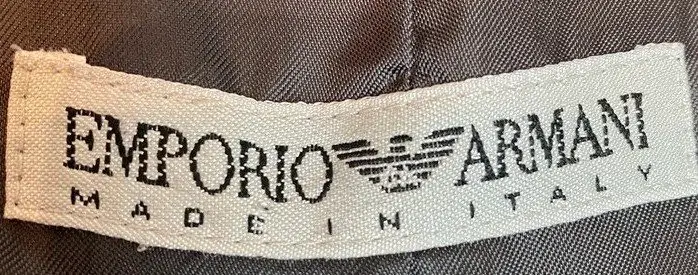 Vintage Emporio Armani logo.