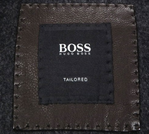 Current Hugo Boss Tailored selection label's logo. 