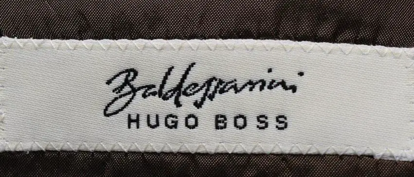 Hugo Boss Baldessarini label. 