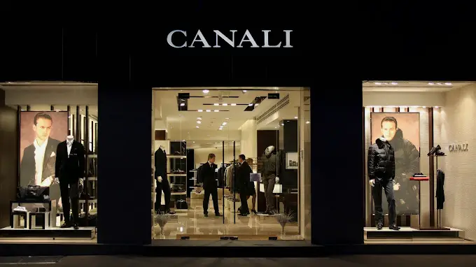 A Canali shop.