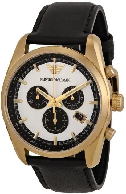 An Emporio Armani chronograph