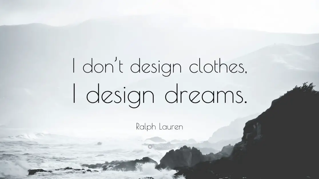 Ralph Lauren quote