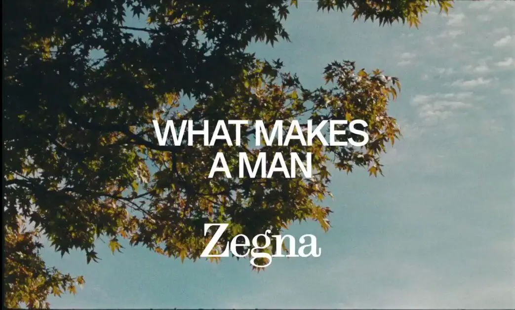 An Ermenegildo Zegna ad.