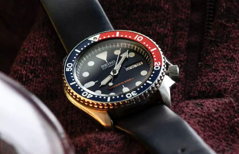 A Seiko Diver Watch