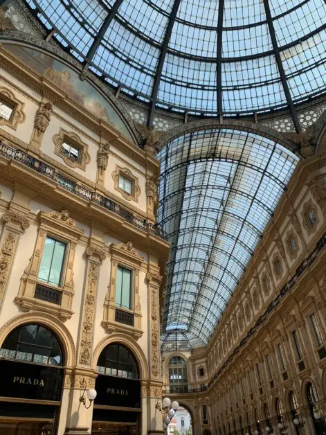 Galleria Vittorio Emanuele II in Milan